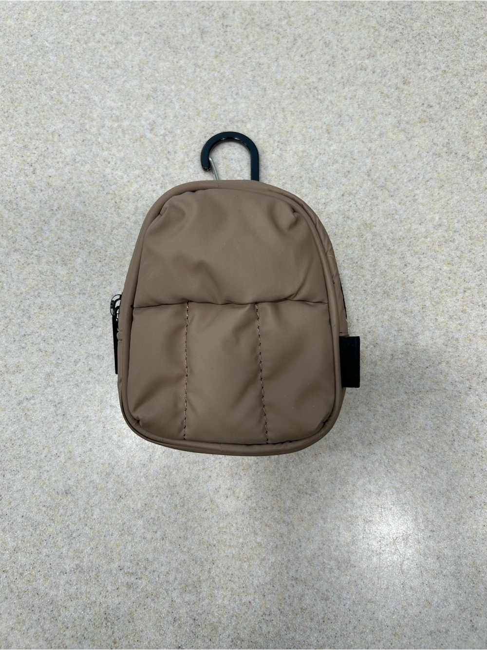 Calpak Luka Backpack Key Pouch in Chocolate Mini Trendy Cute Travel Brown